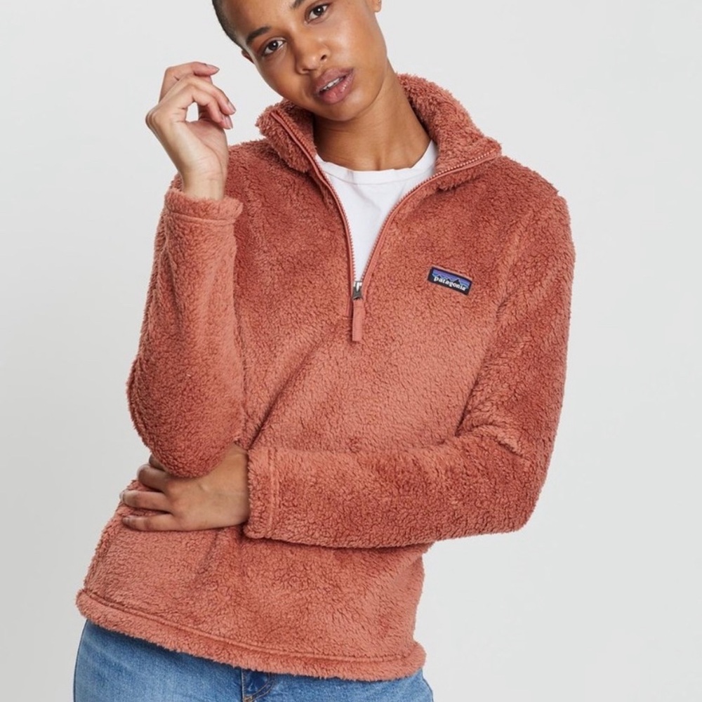 Patagonia Women's Los Gatos Fleece 1/4-Zip in Century Pink Size Small
